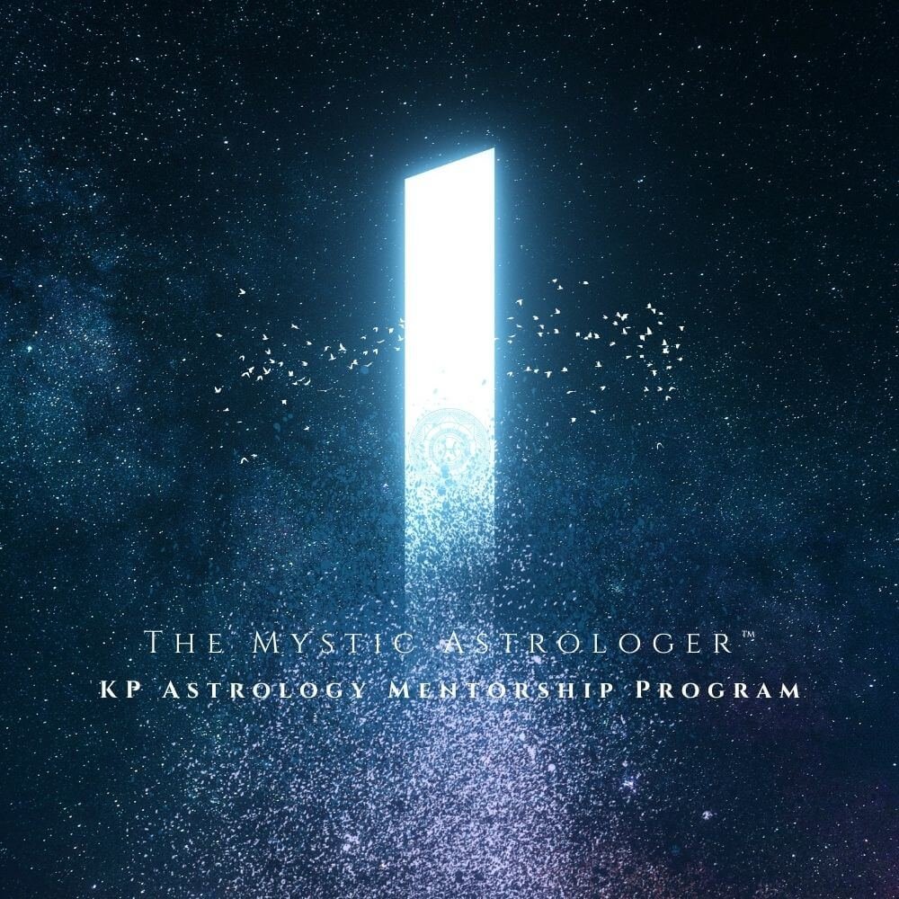 TheMysticAstrologer™ KP Astrology Mentorship Program Homepage Banner