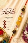 Buy Study Rakhi for Your Brother to Improve Concentration, Confidence and Exam Success