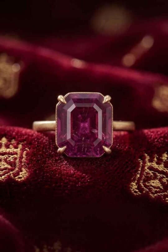 Certified 4.87 Carat Mozambique Ruby Gemstone, Maanik or Manik Stone Gem AAA Qulity