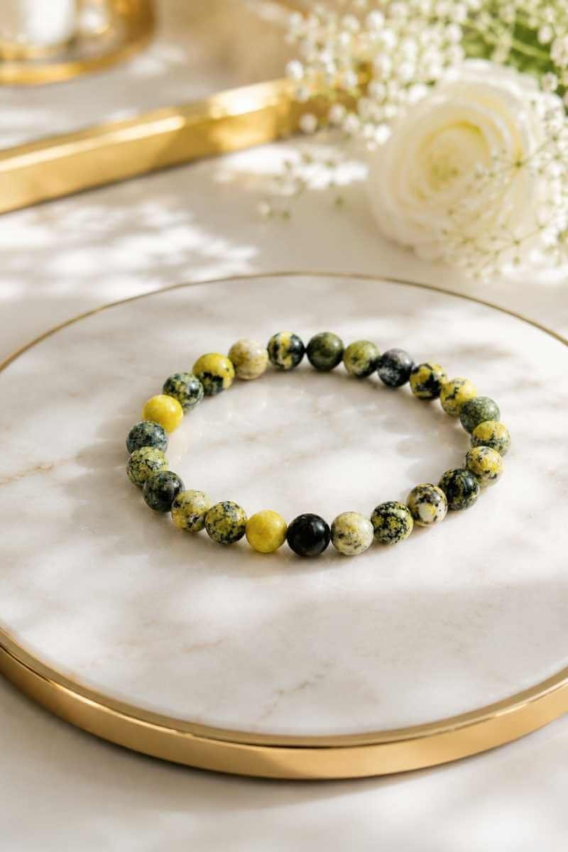 Natural Premium AAA-Quality Serpentine Bracelet