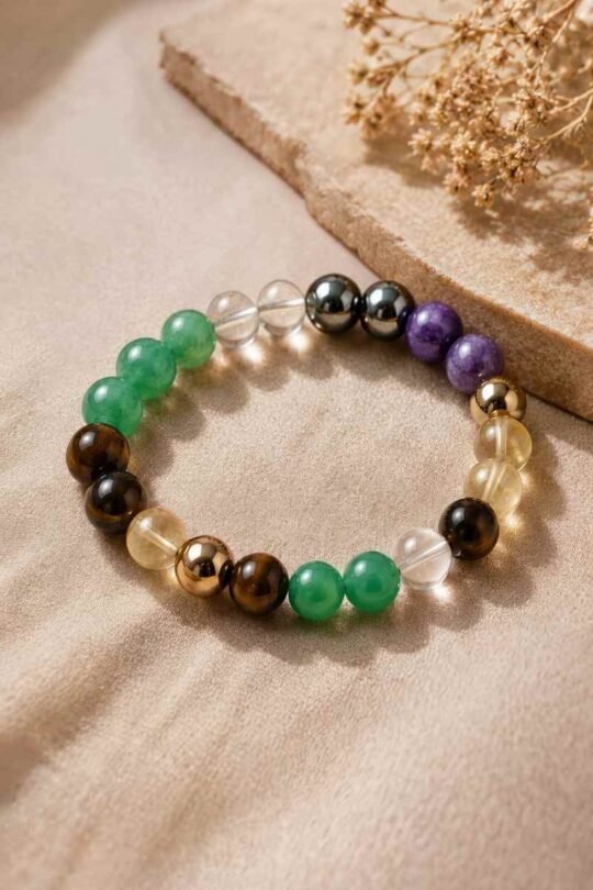 Original Money Magnet Bracelet Made with 8 Powerful Crystals 2